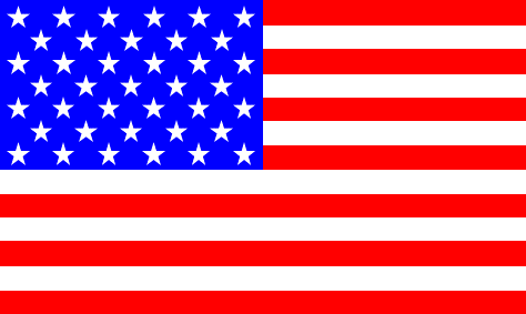 Vereinigte Staaten von Amerika - USA Flagge Fahne GIF Animation USA United States flag 