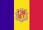 Andorra Flagge Fahne GIF Animation Andorra flag 