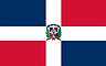 Dominikanische Republik Flagge Fahne GIF Animation Dominican Republic flag 