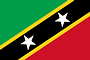 St. Kitts und Nevis Flagge Fahne GIF Animation Saint Kitts and Nevis flag 