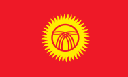 Kirgisistan Flagge Fahne GIF Animation Kyrgyzstan flag 